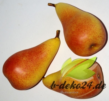 3 gelb-rote Birnen (AF-0313)