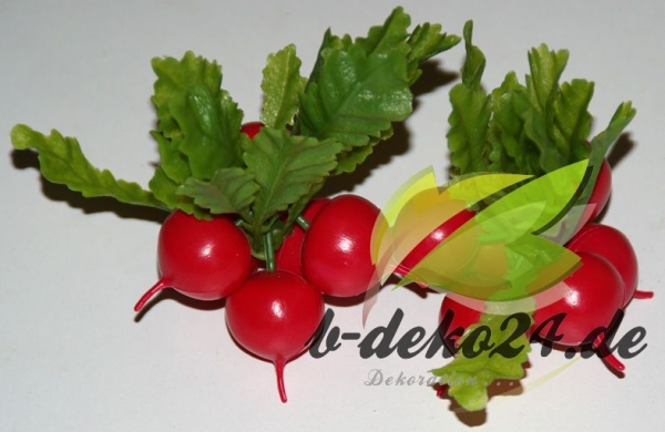2 Bund je 6 rote Radieschen (AF-0407)