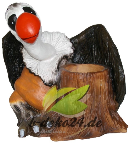 Geier mit Blumentopf (AF-0726)