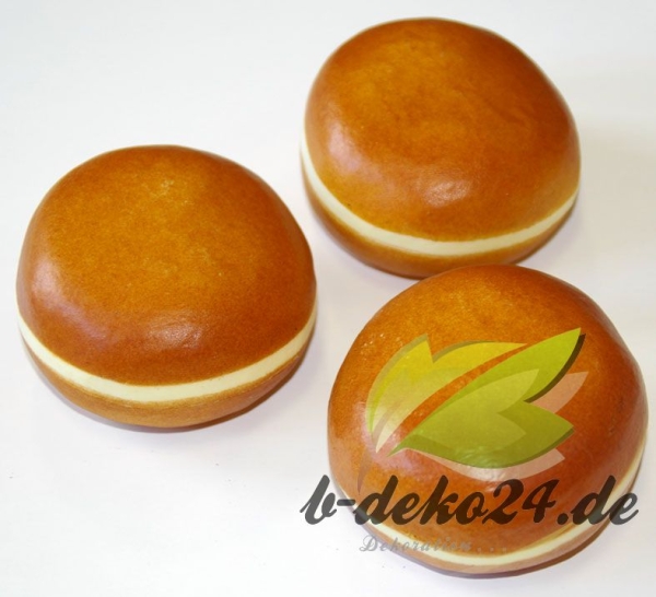 3 Krapfen (Pfannkuchen, Berliner) AF-0436