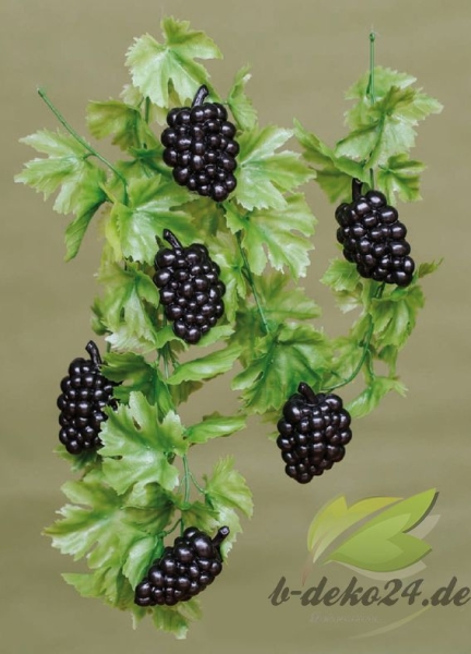 Weingirlande 200cm grün mit Weintrauben (AF-0803/21670)